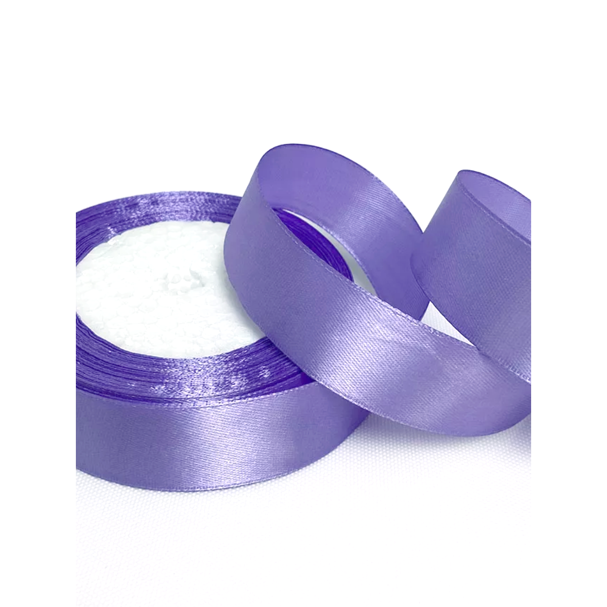 Satinband 2 cm Lavendel, 33 m Rolle