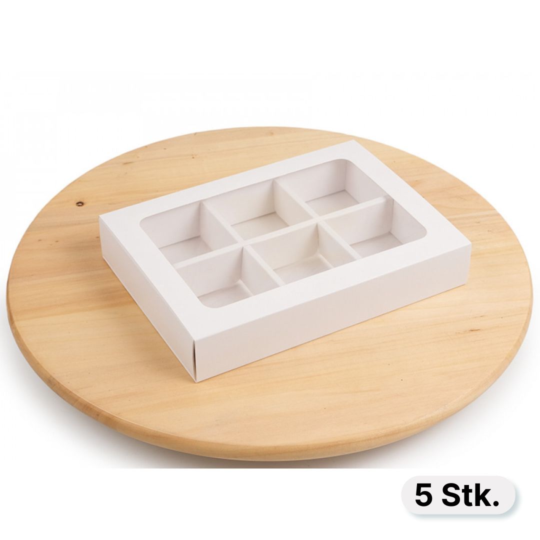 Mochi-Box für 6 Desserts, 15,5х21,5х3,5 cm, 5 Stück