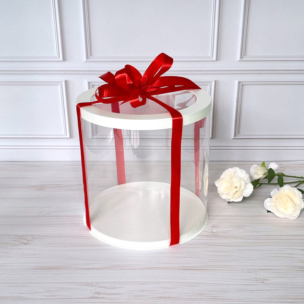 Tortenschachteln Transparent Rund