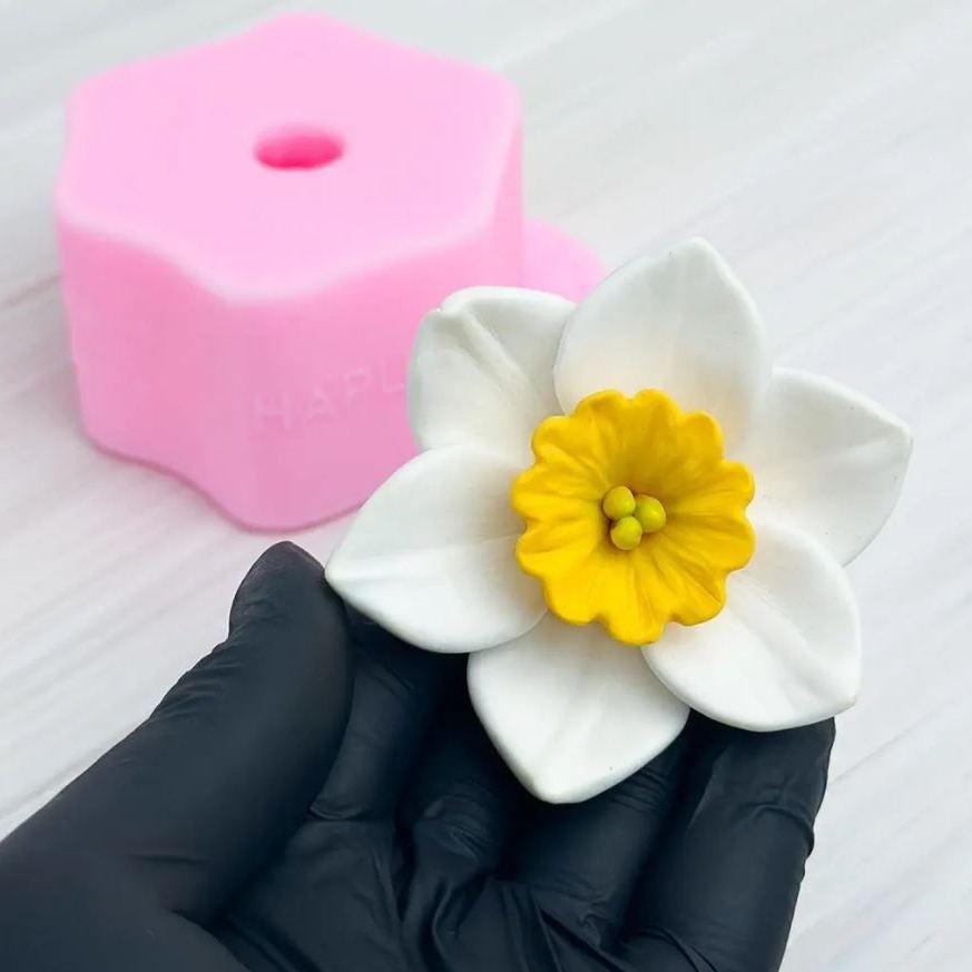 Silikonform Narzisse 3D