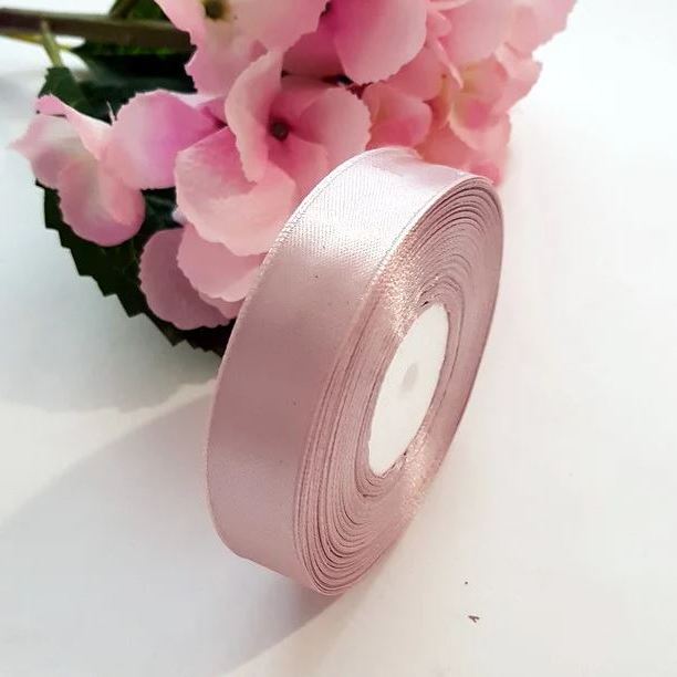 Satinband 2 cm Perle, 33 m Rolle