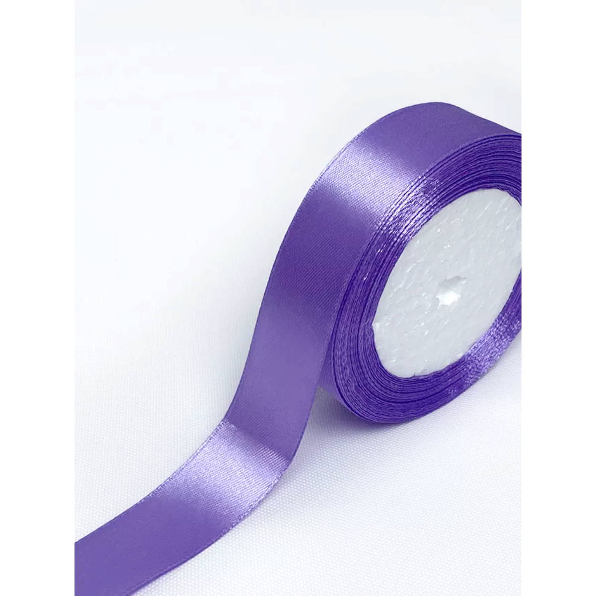 Satinband 2 cm Lavendel, 33 m Rolle