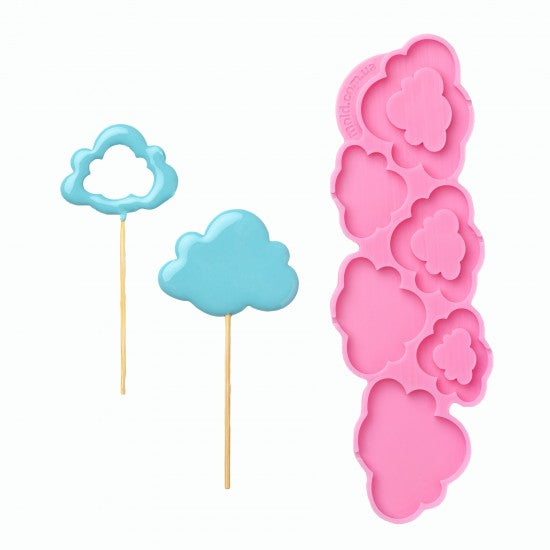 Silikonform Lutscher Wolken