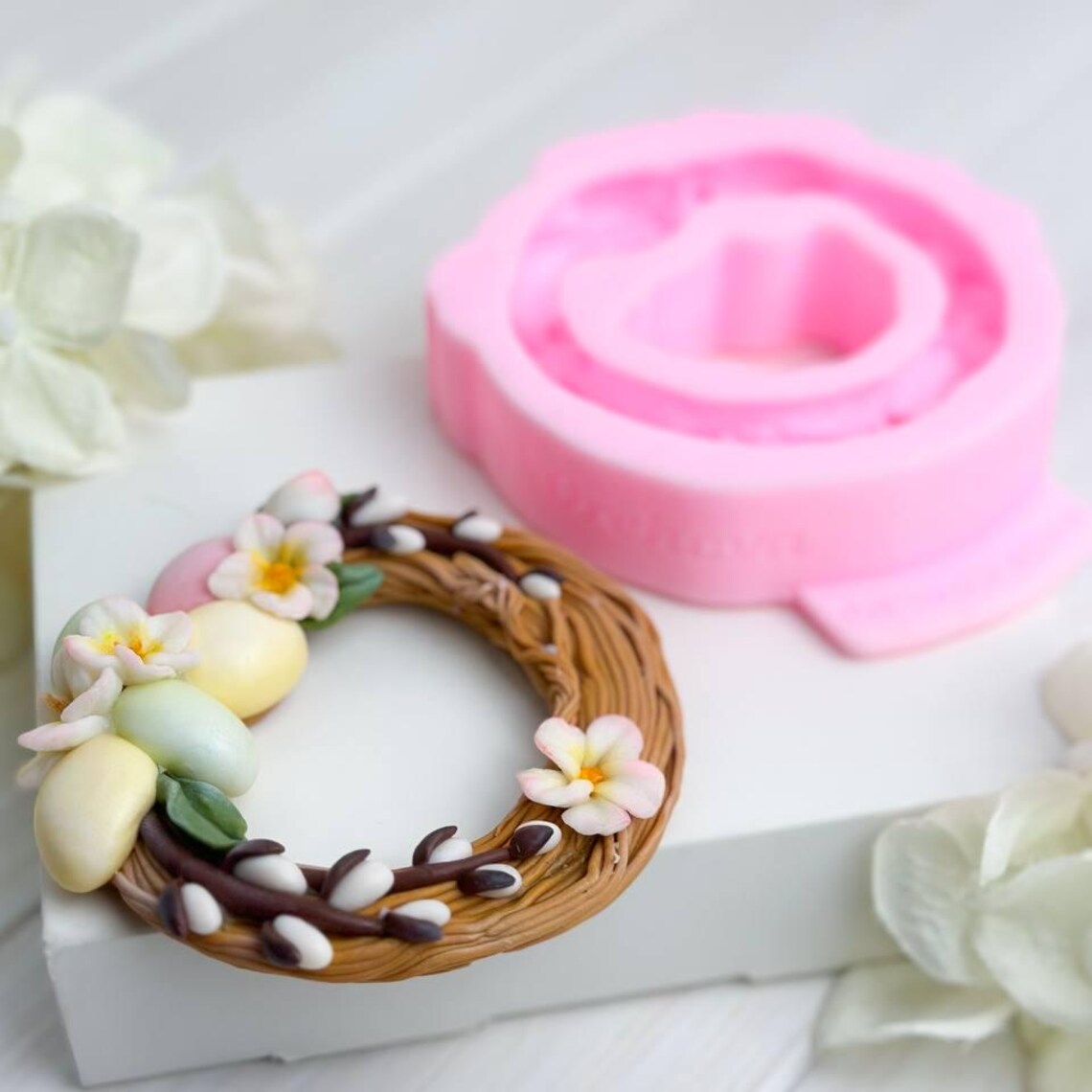 Silikonform Osterkranz