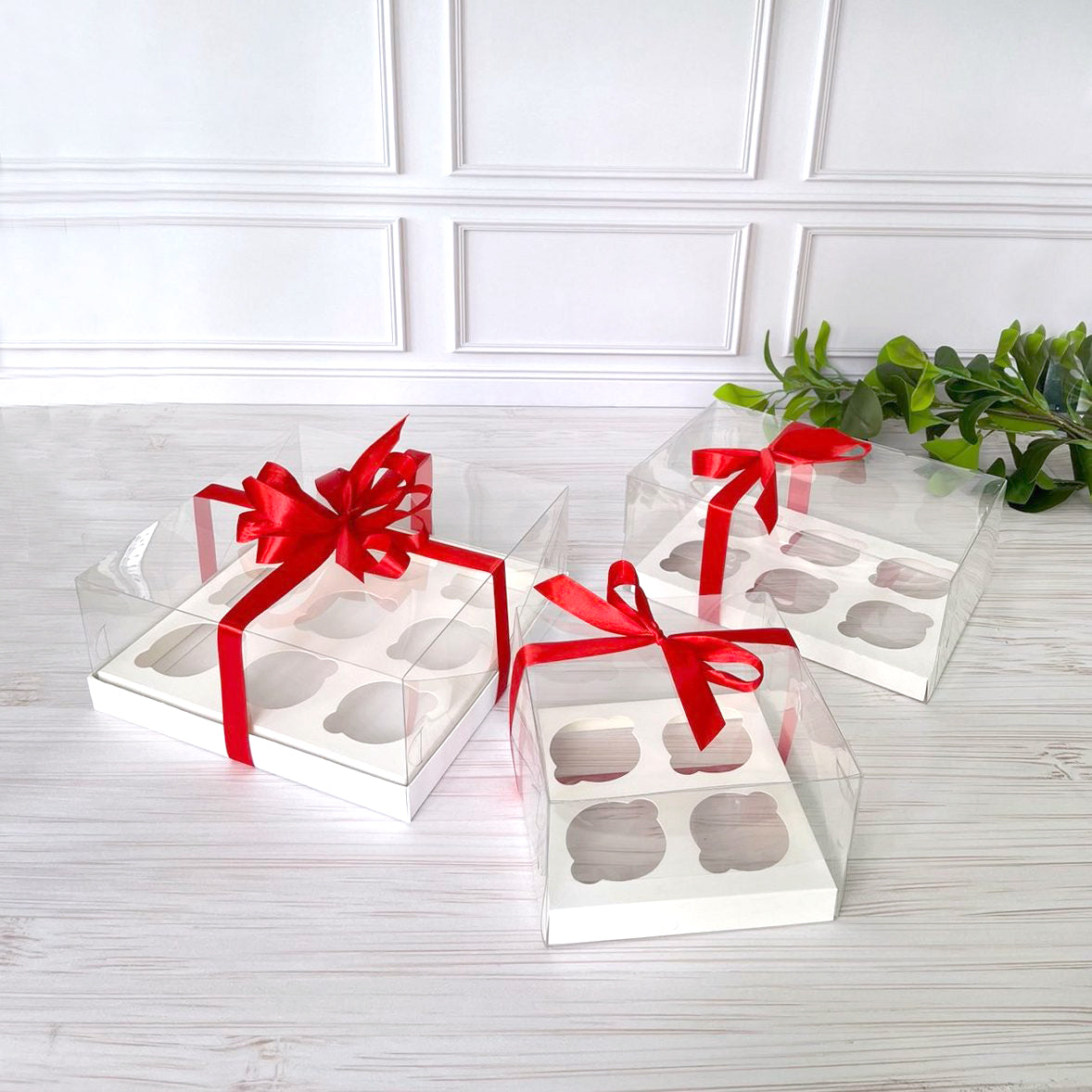 Transparente Kuchenbox