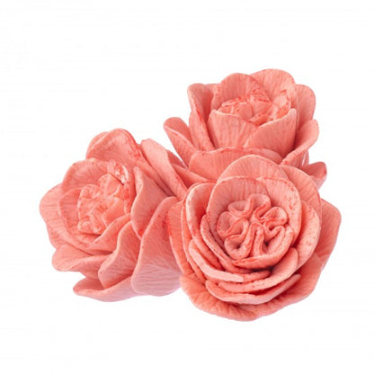 Silikonform Drei Rosen 3D