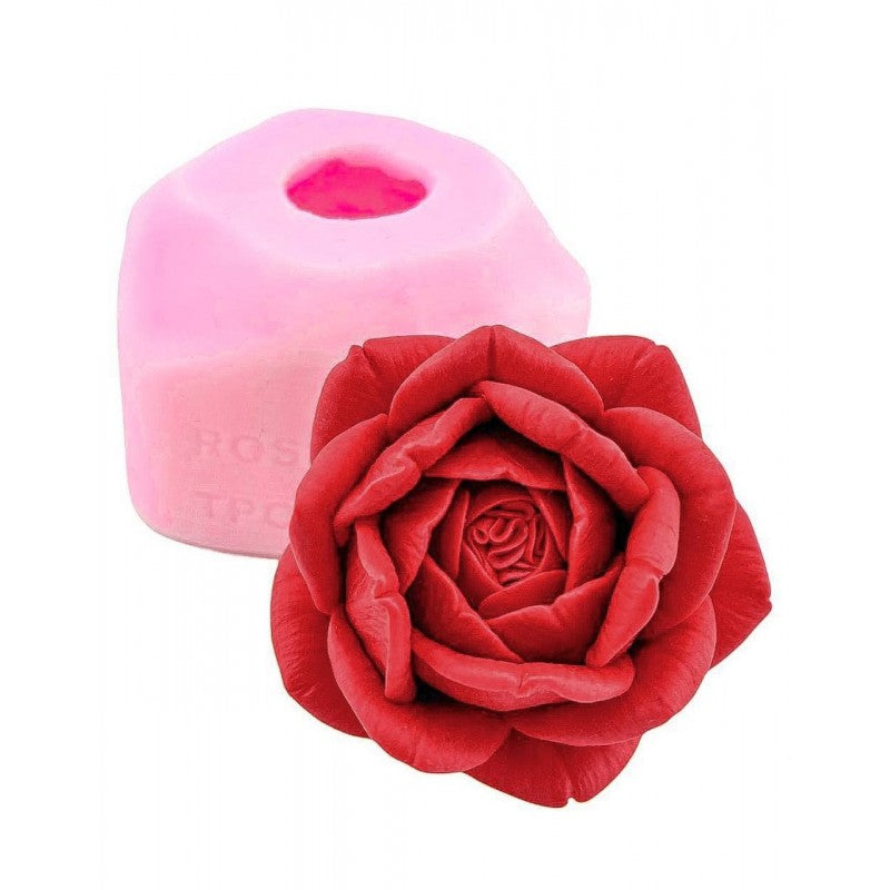 Silikonform Rose 3D