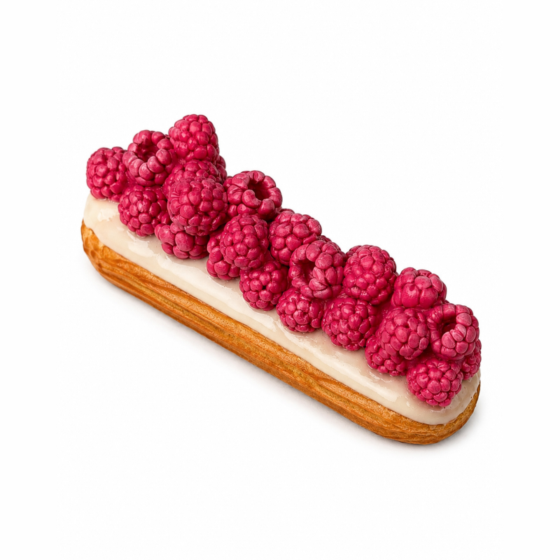 Silikonform Himbeere für Eclairs