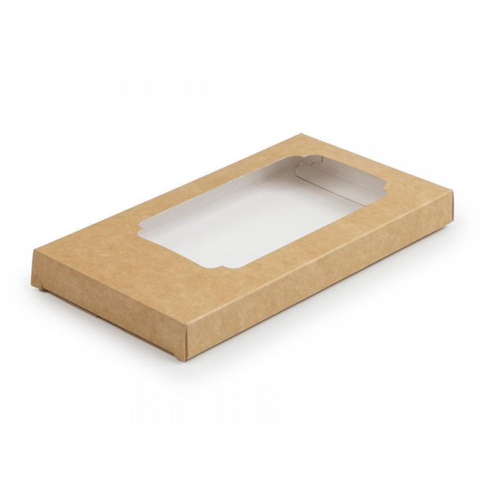 Schachtel für Schokoladentafel 160×80×17 mm, Kraft – 5 Stück