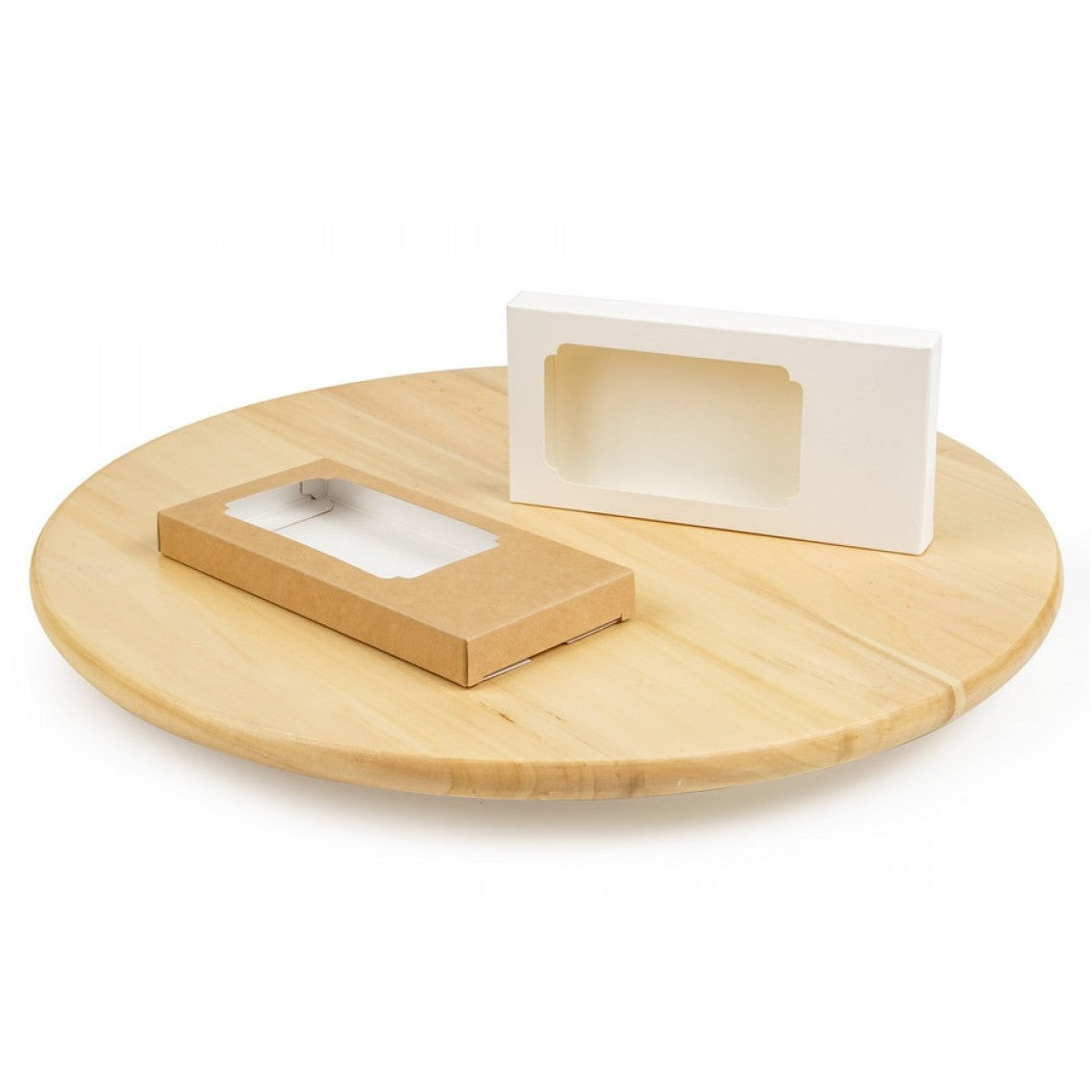 Schachtel für Schokoladentafel 160×80×17 mm, Weiß – 5 Stück