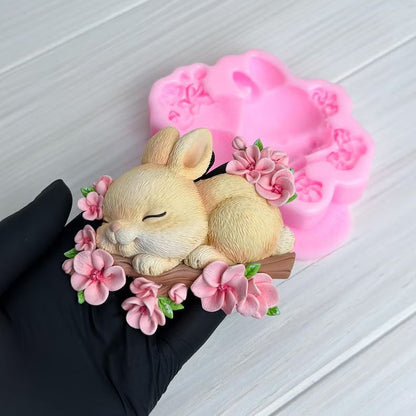 Silikonform Hase