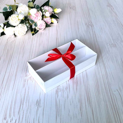 Transparente Box für Macarons 220x110x55 mm/PET