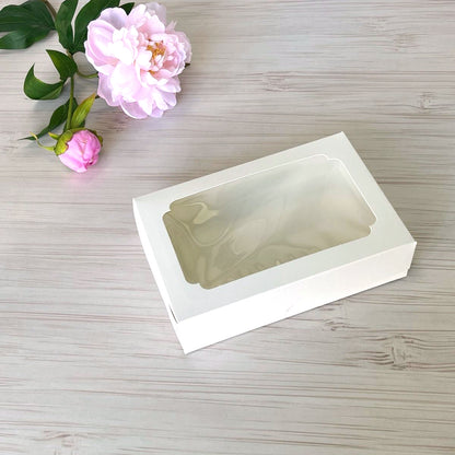 Karton mit Fenster 23x15x6 cm, 5 Stück