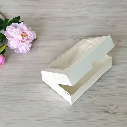 Karton mit Fenster 23x15x6 cm, 5 Stück