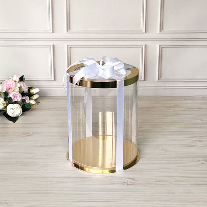 Transparent Tortenboxen