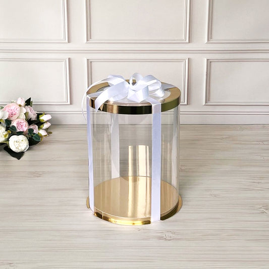 Transparent Tortenboxen