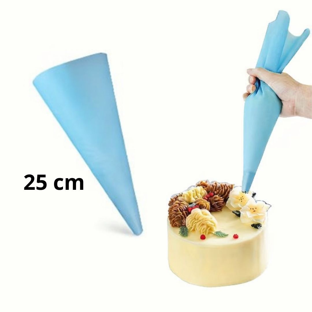 Spritzbeutel Silikon 25 cm wiederverwendbar Tortendekoration