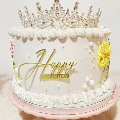 Cake Topper Happy Birthday