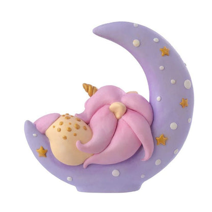 Silikonform Einhorn auf dem Mond 3D