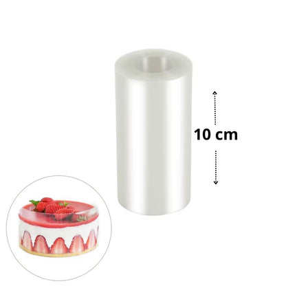 Tortenrandfolie 10 cm Hoch, 10 Meter lang