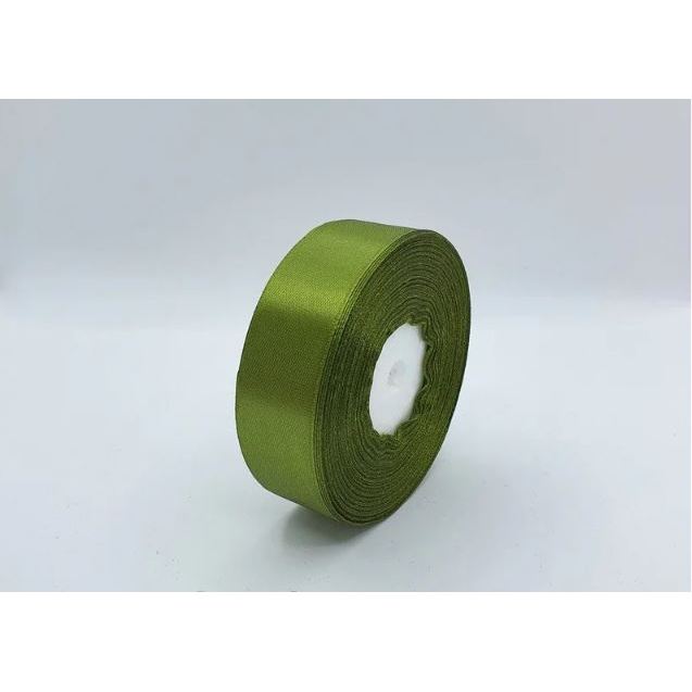 Satinband 2 cm Olive