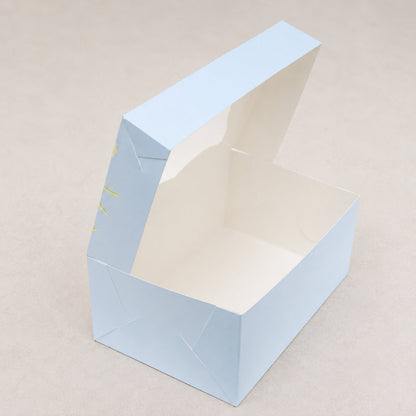 Box für Desserts mit Fenster 25x17x11 cm, Frühling, 5 Stück