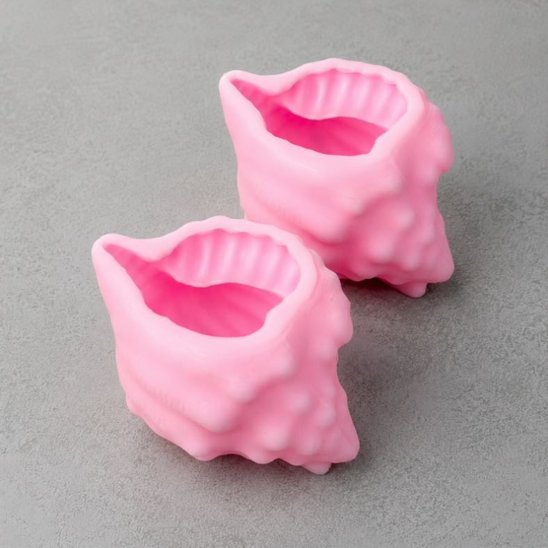 Silikonform Muschel Mini 140 ml - 2er-Set