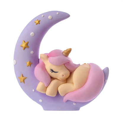 Silikonform Einhorn auf dem Mond 3D