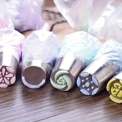 Spritztüllen Set für Tortendekoration – Blumen