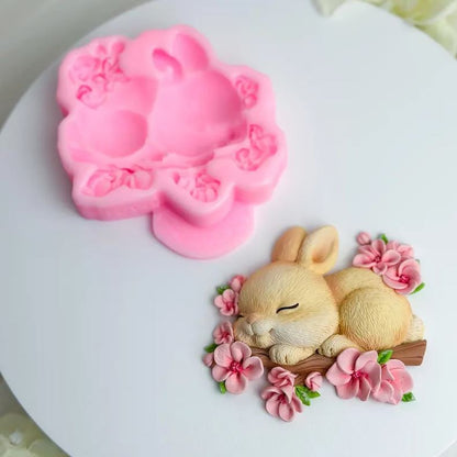 Silikonform Hase