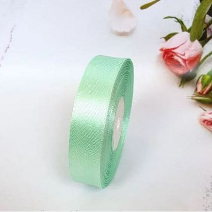 Satinband 2 cm Mintfarbe, 33 m Rolle