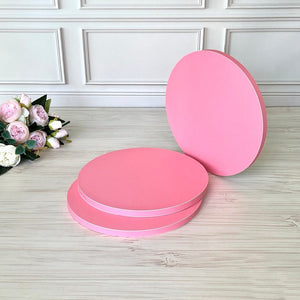 Tortenplatte Rund D20 cm (Rosa, H12 mm), 5 Stk