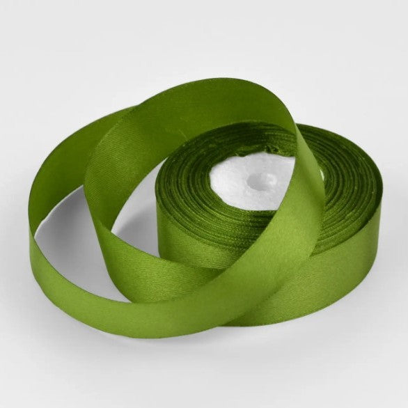 Satinband 2 cm Olive