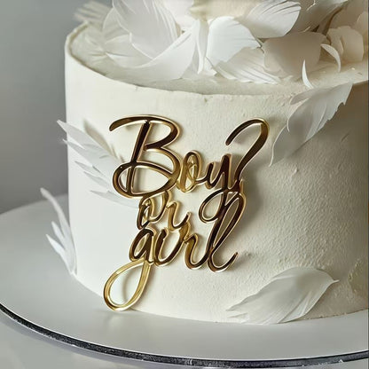 Cake Topper Boy or Girl