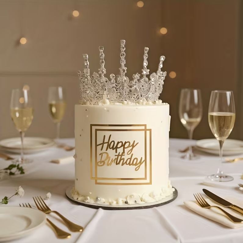 Cake Topper Happy Birthday