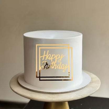 Cake Topper „Happy Birthday“