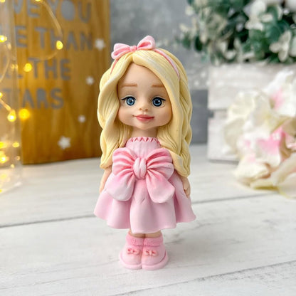 Silikonform Puppe Mädchen 3D