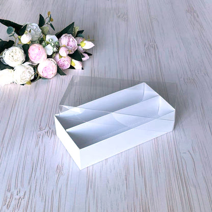 Transparente Box für Macarons 220x110x55 mm/PET