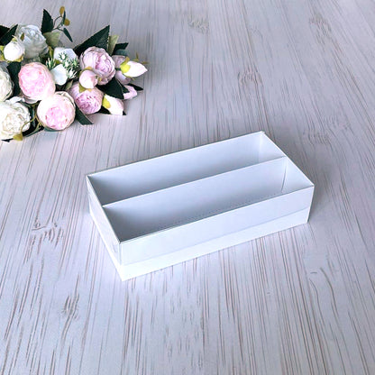 Transparente Box für Macarons 220x110x55 mm/PET