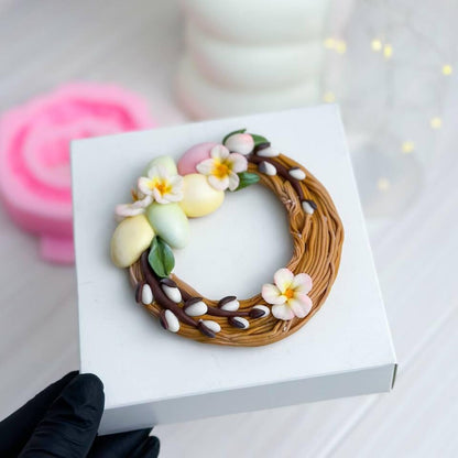 Silikonform Osterkranz