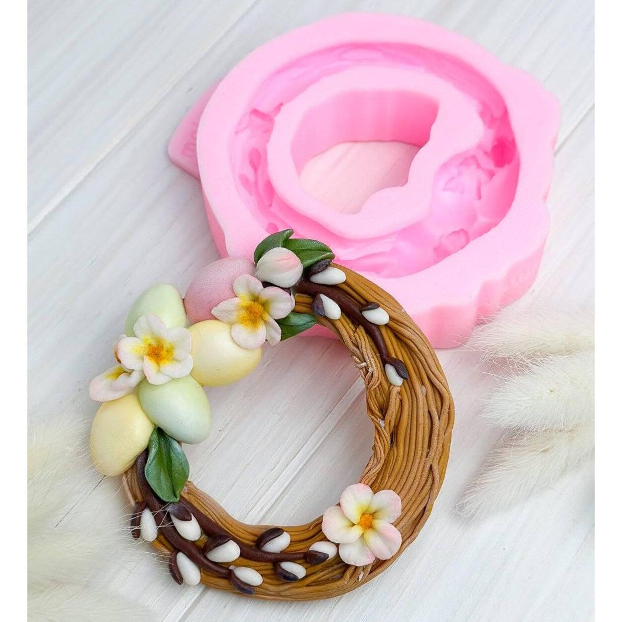 Silikonform Osterkranz