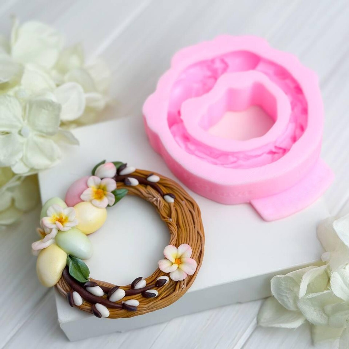 Silikonform Osterkranz