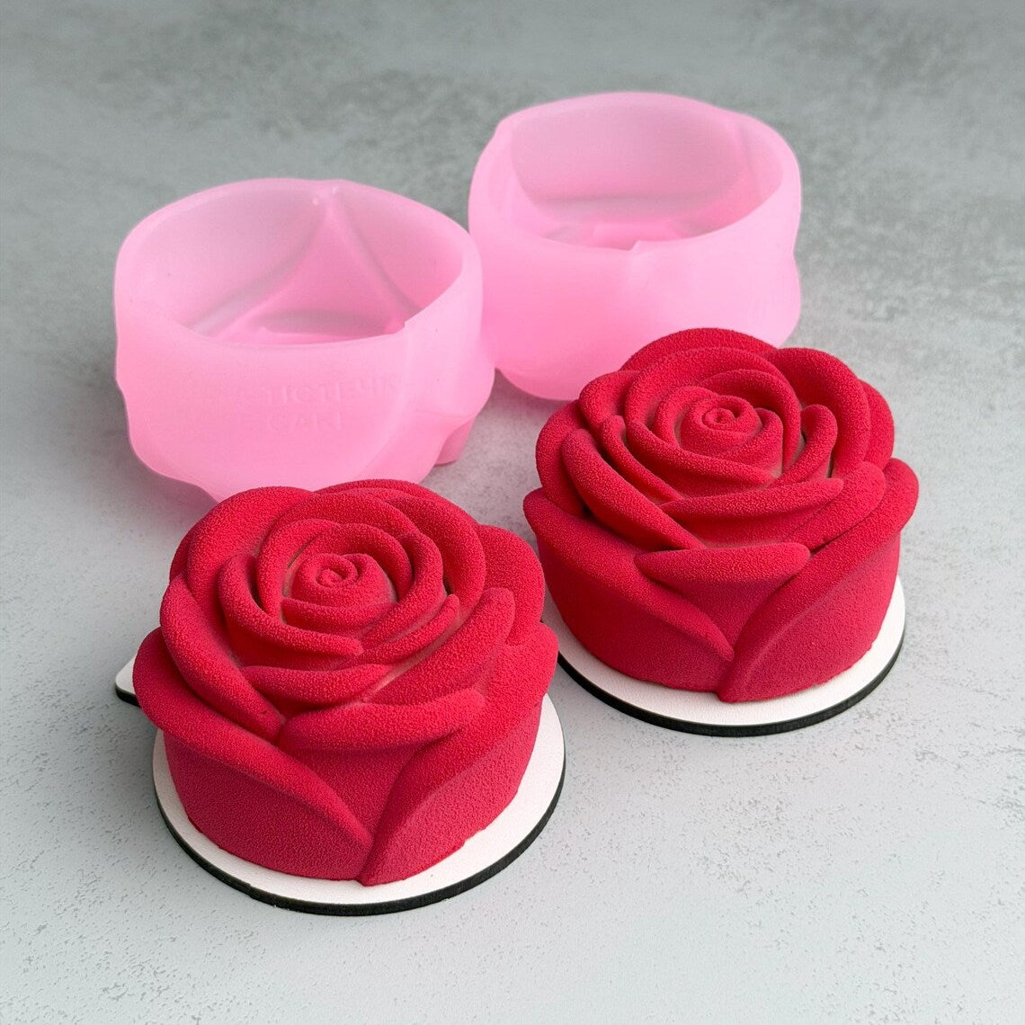 Silikonform Rose Mini 145 ml