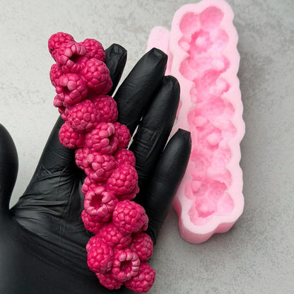 Silikonform Himbeere für Eclairs