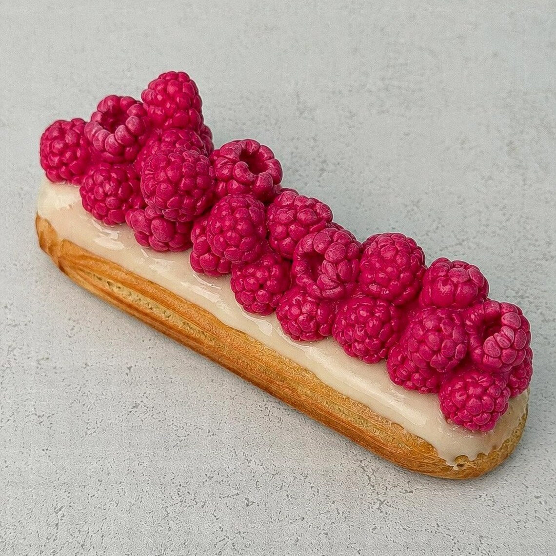 Silikonform Himbeere für Eclairs