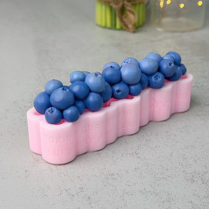 Silikonform Heidelbeere für Eclairs