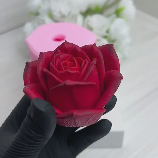 Silikonform Rose